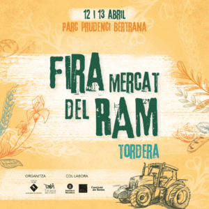 Fira mercat del ram a tordera cartell 2025