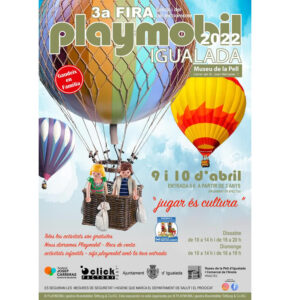Fira playmobil igualada cartell 2022