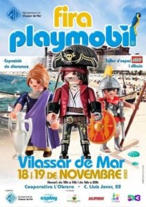 Fira playmobil a vilassar de mar cartell 2023 min