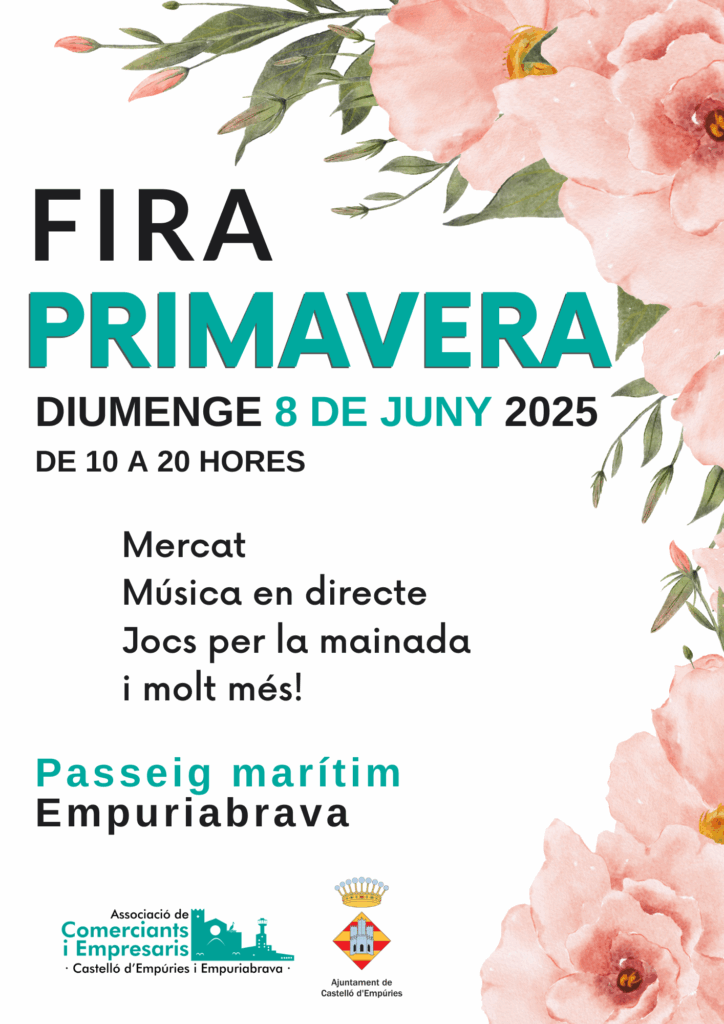 Cartell de Fira Primavera a Empuriabrava