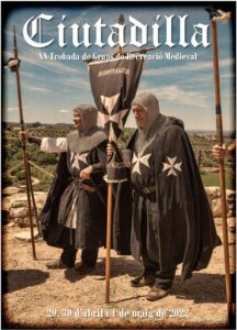 Fira artesana a ciutadilla medieval cartell 2022