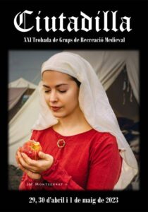 Fira artesana a ciutadilla medieval cartell 2023