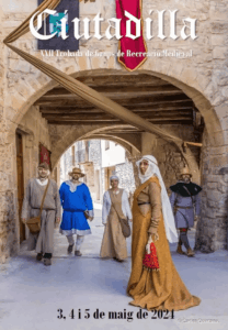 Fira artesana a ciutadilla medieval cartell 2024