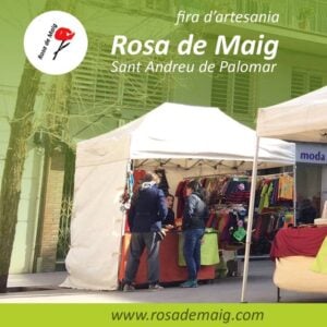Fira dartesania rosa de maig cartell 2