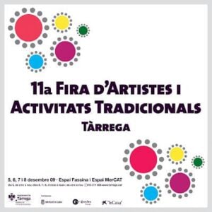 Fira dartistes i activitats tradicionals a tarrega cartell 2009