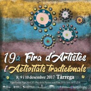 Fira dartistes i activitats tradicionals a tarrega cartell 2017
