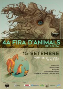 Fira d animals de gelida cartell 2019