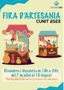 Fira dartesania de cunit cartell 2023