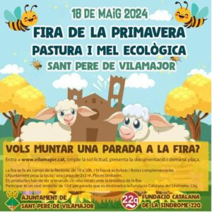 Fira de la primavera a sant pere de vilamajor cartell 2024