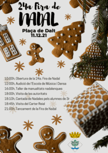 Fira de nadal a mora debre cartell 2021 1