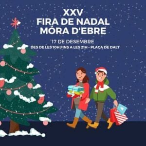 Fira de nadal a mora debre cartell 2022 1