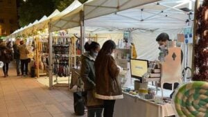 Fira de nadal als jardins can xiringoi barcelona