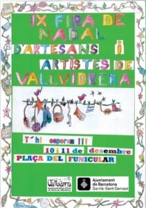Fira de nadal de vallvidrera cartell 2011 min