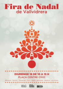 Fira de nadal de vallvidrera cartell 2016