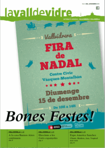 Fira de nadal de vallvidrera cartell 2019