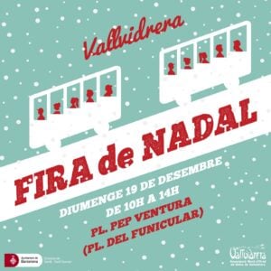 Fira de nadal de vallvidrera cartell 2021