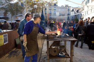 Fira de nadal i mostra doficis artesans a banyoles foto 2 min