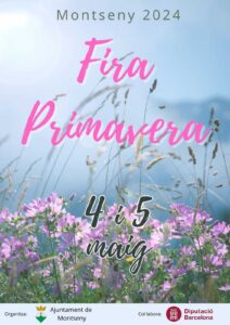 Fira de primavera al montseny cartell 2024