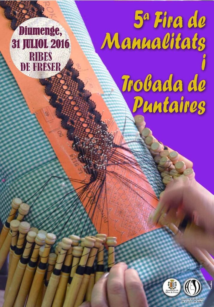 Cartell de Fira de Puntaires de la Vall de Ribes