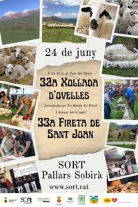 Fira de sant joan i xollada dovelles a sort cartell 2023