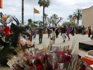 Fira de sant jordi a vilassar de dalt foto 2