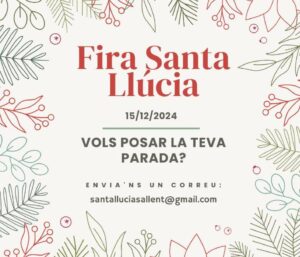 Fira de sta llucia a sallent cartell 2024