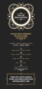 Fira de brocanters a platja daro 2020