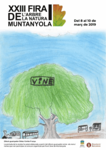 Fira de larbre i de la natura de muntanyola cartell 2019