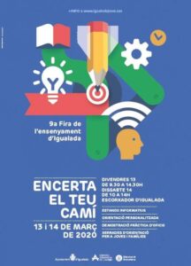 Fira de lensenyament a igualada cartell 2020 1
