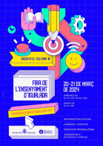 Fira de lensenyament a igualada cartell 2024 1