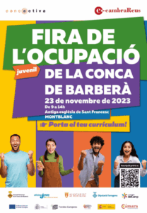 Fira de locupacio de la conca de barbera cartell 2023 min