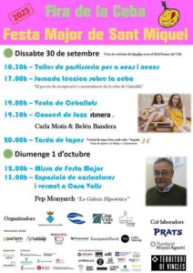 Fira de la ceba a ciutadilla cartell 2023