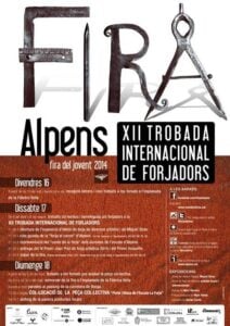 Fira de la forja a alpens 2014
