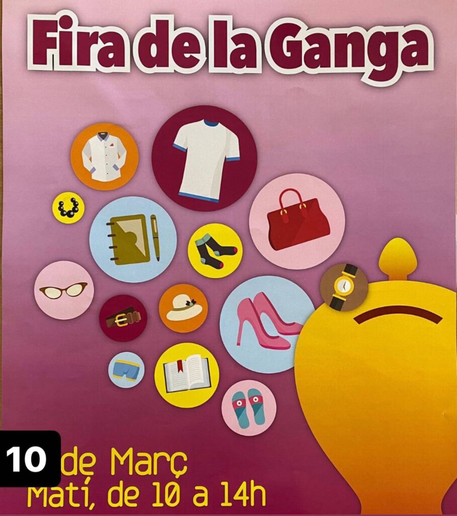 Cartell de Fira de la Ganga a Montblanc