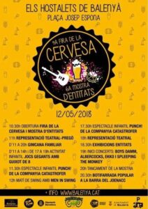 Fira de la cervesa i mostra dentitats a balenyà 2018