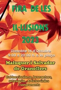 Fira de les illusions a granollers cartell 2023 3 min