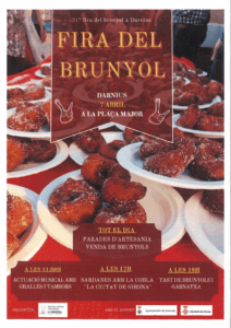Fira del brunyol a darnius cartell 2023