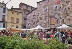Fira del pessebre a olot foto 1