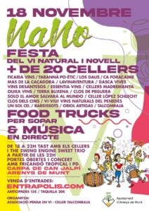 Fira del vi novell a arenys de munt cartell 2023 min