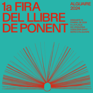 Fira del llibre de ponent cartell 2024