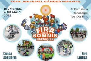 Fira dels somnis a balaguer cartell 2025