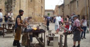 Fira d´oficis artesans a sant miquel de fluvia 2