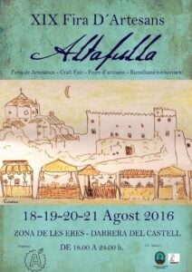 Fira d’artesans a altafulla 2016