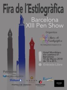 Fira estilogràfica 2018 pen show