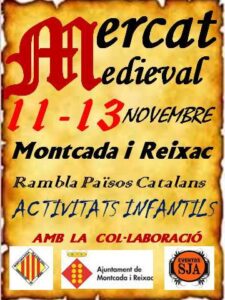 Fira medieval a montcada i reixac cartell 2016 min
