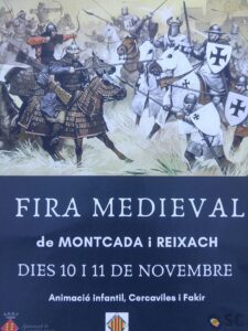 Fira medieval a montcada i reixac cartell 2018