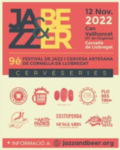 Jazzbeer a cornella de llobregat cartell 2022 1