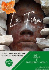 La fira del poble a conesa cartell 2023