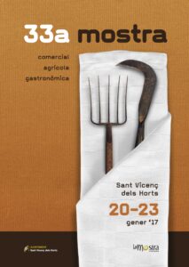 La mostra a sant vicenc dels horts cartell 2017