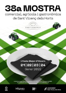 La mostra a sant vicenc dels horts cartell 2022